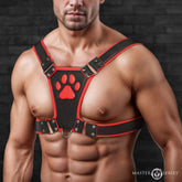 Alpha Pup Bulldog Harness - Red